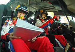 Sébastien Loeb and Co-driver Daniel Elena are the No. 1 of the IRDA World Rally Ranking