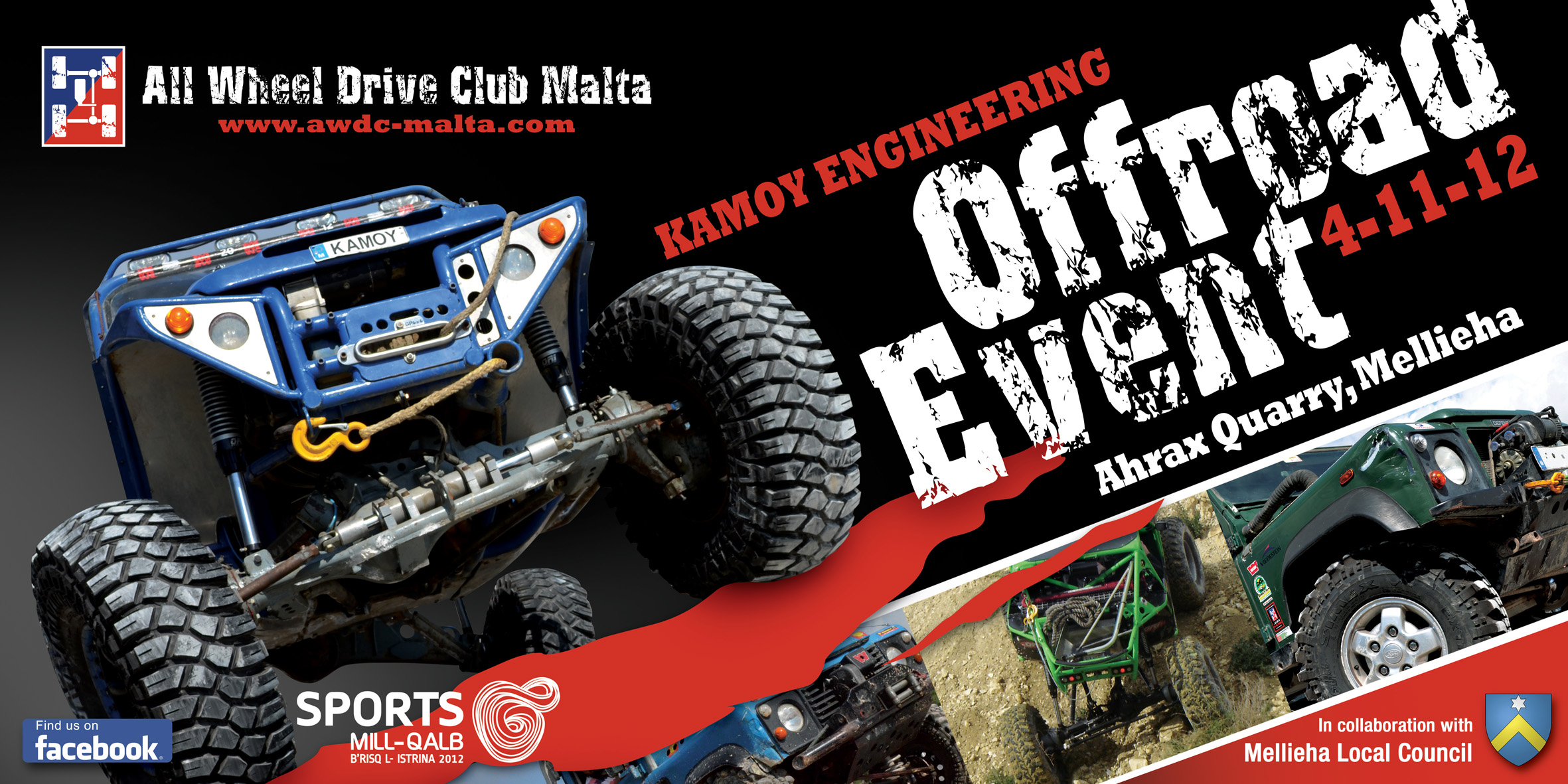 Offroad Event at L-Ahrax Quarry Mellieha