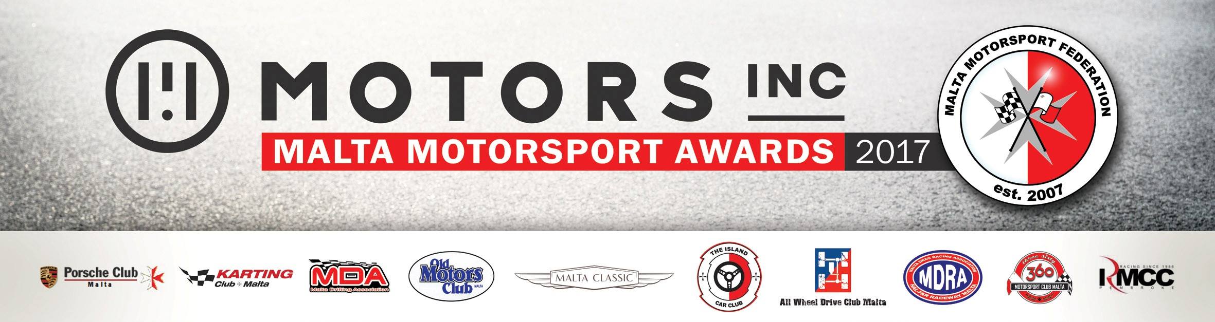 Motors Inc Malta Motorsport Awards 2017